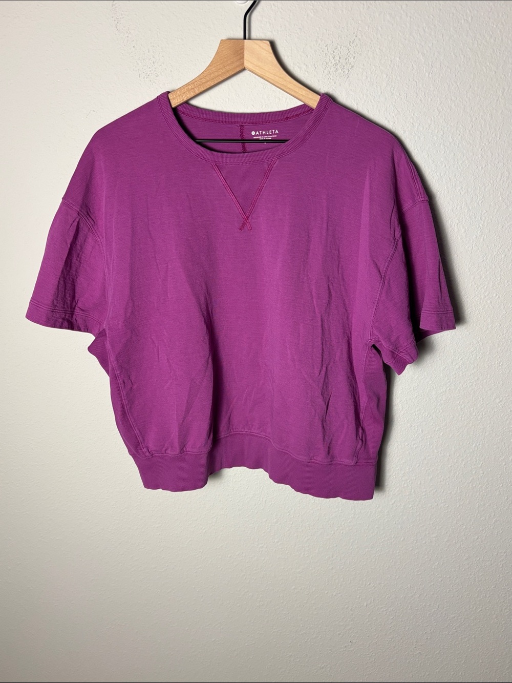 Athleta Modern Sundown Sweatshirt Purple S/566621